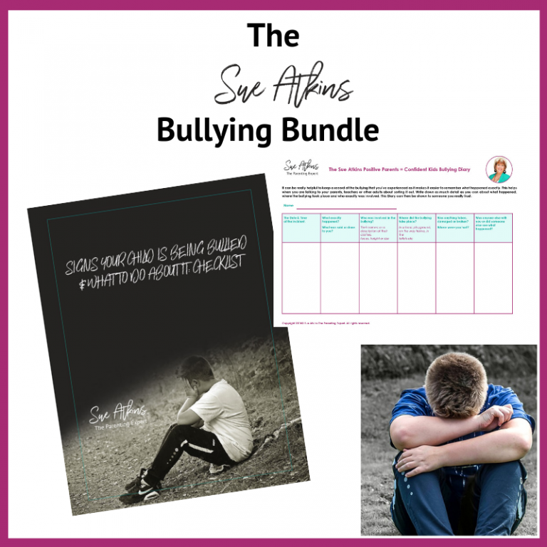 The Sue Atkins Bullying Diary Sue Atkins The Parenting Coach